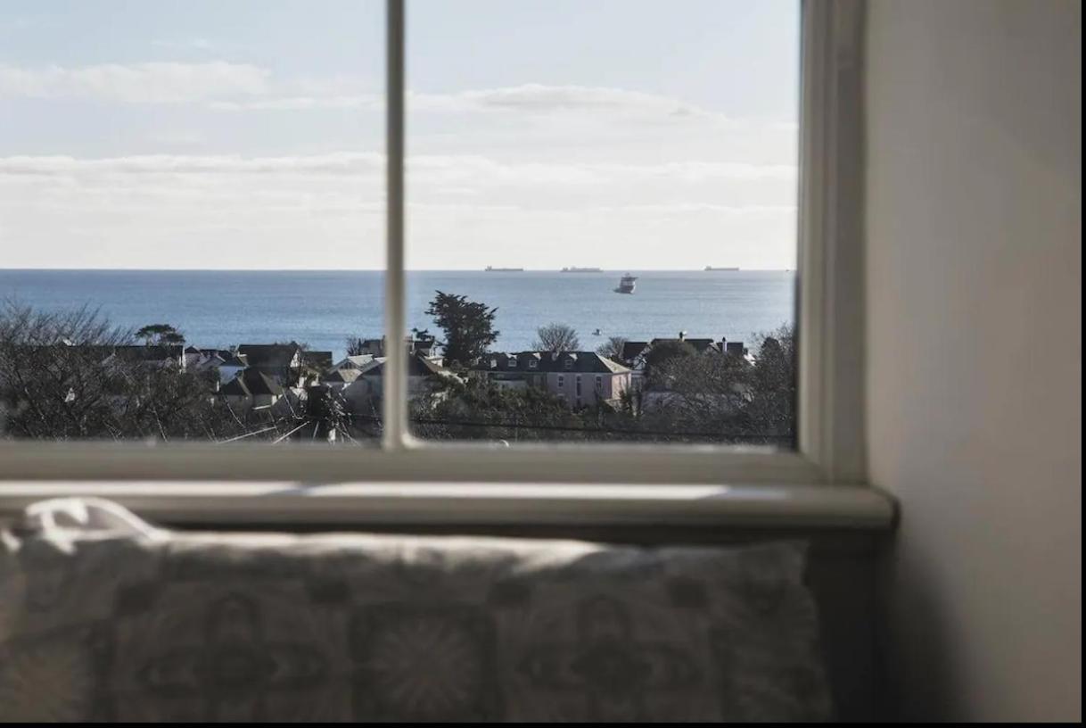 Falmouth Townhouse With Panoramic Sea View Terrace Eksteriør billede