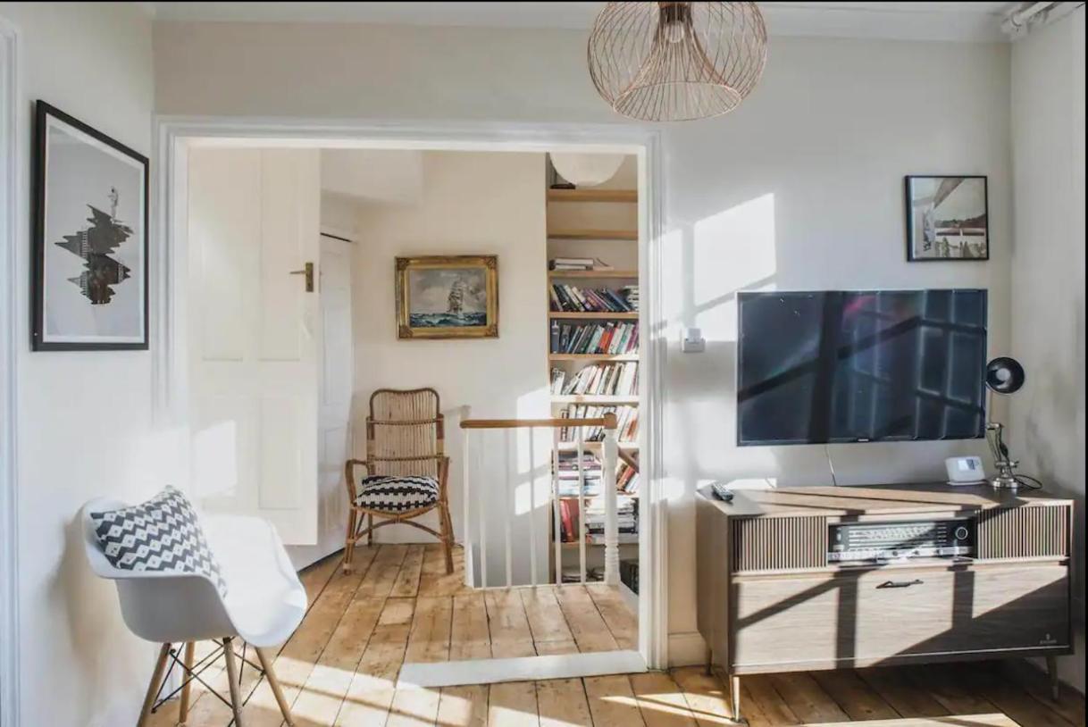 Falmouth Townhouse With Panoramic Sea View Terrace Eksteriør billede
